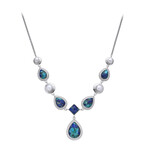 Collana in argento con Gemma