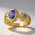 Anello in oro con Tanzanite (Ornaments by de Melo)