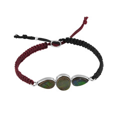 Ammolith-Silberarmband