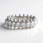 Anello in argento con Zircone (Dallas Prince Designs)