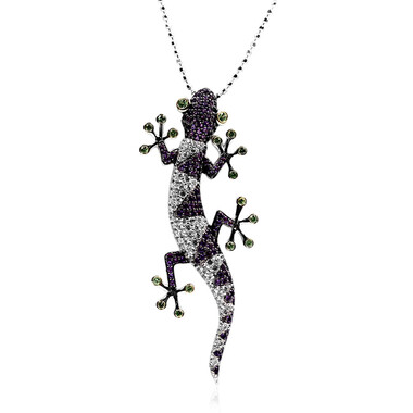 Collana in argento con Tsavorite (Dallas Prince Designs)