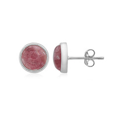 Pendientes en plata con Rodocrosita (Bali Barong)