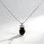 Collana in argento con Granato