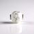 Ciondolo in argento con Howlite (MONOSONO COLLECTION)