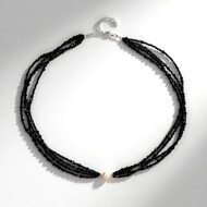 Collana in argento con Perla d'Acqua Dolce Bianca