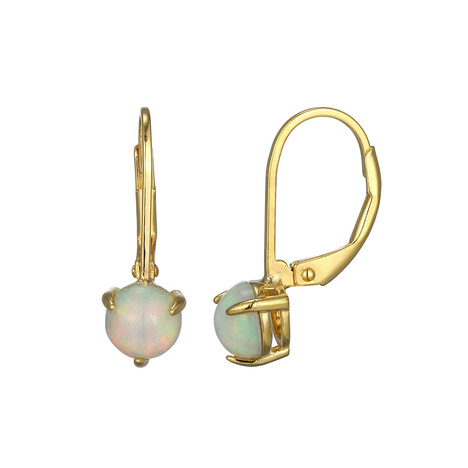 Welo-Opal-Silberohrringe