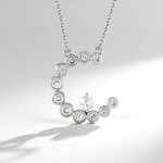 Collana in argento con Zircone