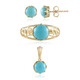 Bague en argent et Turquoise Sleeping Beauty (Faszination Türkis)