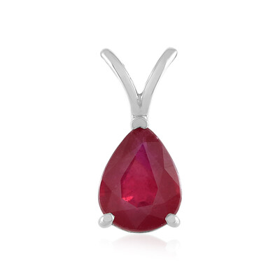 Pendentif en argent et Rubis de Bemainty