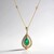 Collier en or et Emeraude de Colombie (CIRARI)