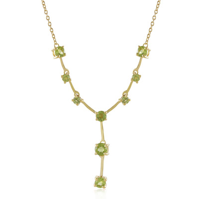 Collier en argent et Péridot