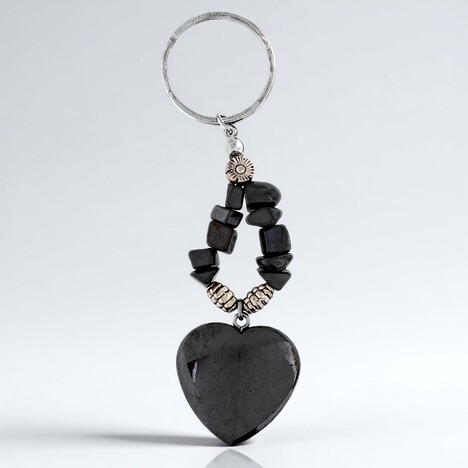 Accessorio in ottone con Ematite Nera