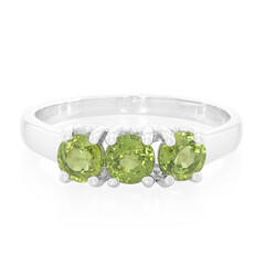 Bague en argent et Saphir du Mozambique