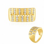 Bague en argent et Zircon (de Melo Essence)