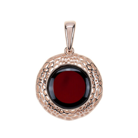 Baltischer Bernstein-Silberanhänger (dagen)