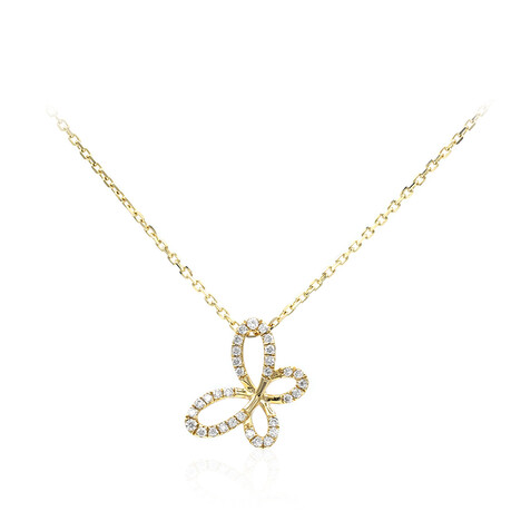 SI2 (H) Brillant-Goldhalskette (CIRARI)