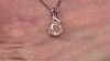 Colgante en plata con Cuarzo rutilado cobre