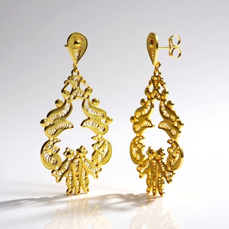 Orecchini in argento (Joias do Paraíso)