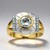 Anello in argento con Topazio Blu Cielo (Remy Rotenier)