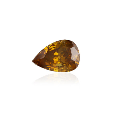 Piedra preciosa con Diamante naranja SI2 0,25 ct