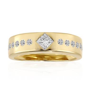 Bague en or et Diamant IF (D) (Annette)