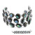 Abalone-Muschel-Silberarmband (Dallas Prince Designs)