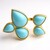 Anello in argento con Larimar