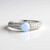 Anello in argento con Opale di Welo (de Melo Essence)