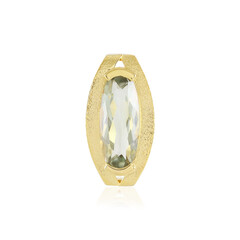 Ciondolo in argento con Ametista Verde