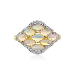 Anillo en plata con Ópalo de Welo