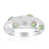 Australischer Opal-Silberring