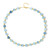 Collar en plata con Aguamarina de Brasil