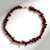 Collana in argento con Diaspro Rosso