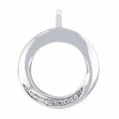 SI1 (G) Brillant-Silberanhänger (Annette)