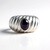 Anello in argento con Opale Mezezo (MONOSONO COLLECTION)
