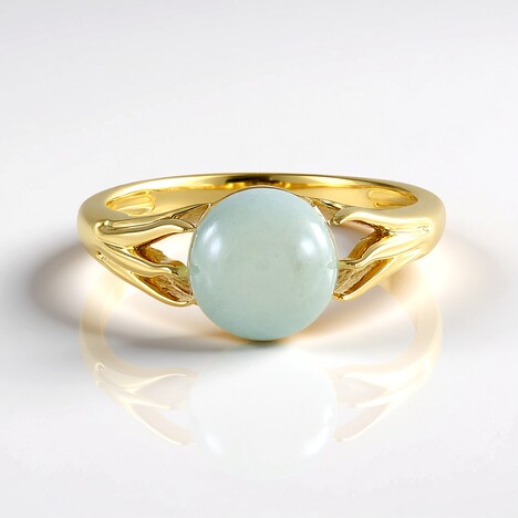 Anello in argento con Acquamarina Brasiliana (de Melo Essence)