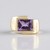 Anello in argento con Ametista Rose de France
