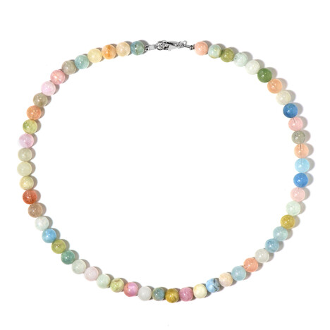 Beryll-Silberhalskette