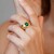 14K Brazilian Tourmaline Gold Ring (de Melo)