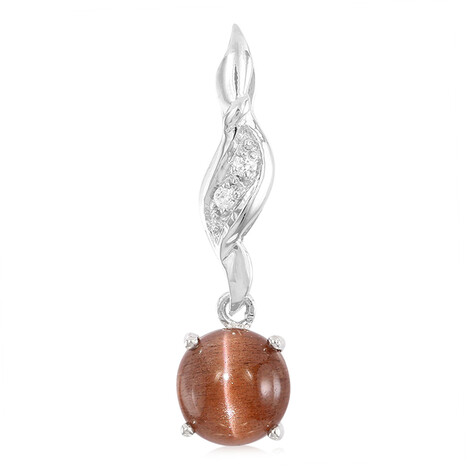 Ciondolo in argento con Scapolite Occhio di Gatto