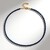 Collana in argento con Ematite Blu Royal