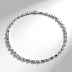 Collana in argento con Zircone (Adela Silber)