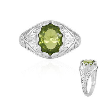 Peridot-Silberring