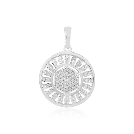 Ciondolo in argento con Zircone