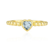Brasilianischer Aquamarin-Silberring