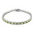 Burmesischer Peridot-Silberarmband
