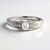 Anello in argento con Petalite