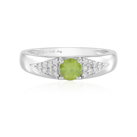 Anillo en plata con Esfena