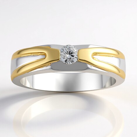 Bague en argent et Diamant I1 (G) (Annette)