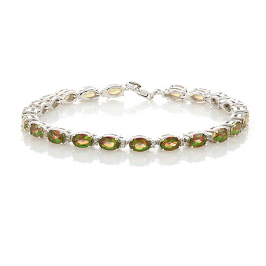 Tundra-Quarz-Silberarmband
